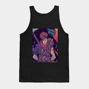 Anime Character Manga Tank Top